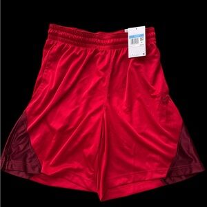 New women’s Nike Red Athletic Shorts medium tall
